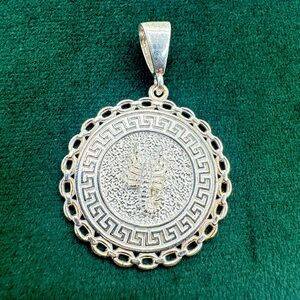 Sterling Silver Scorpion Pendant